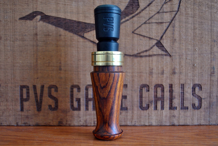 N0.2 - Cocobolo and Blackwood Duck Call - OIL FINISH