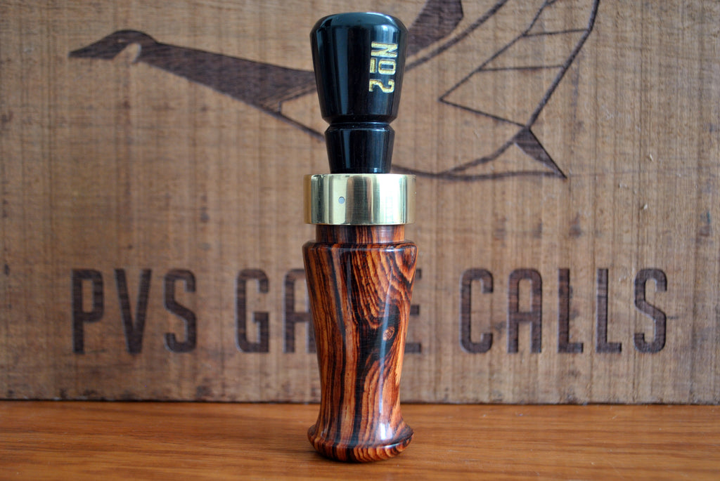 N0.2 - Cocobolo and Blackwood Duck Call